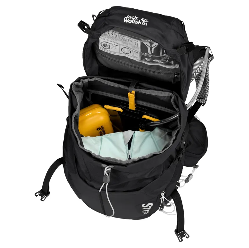 Jack Wolfskin Crosstrail 30 ST Hiking Pack - Black-3